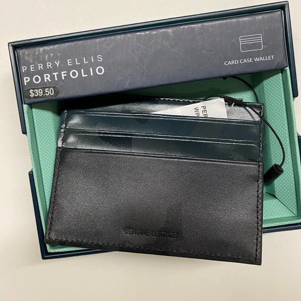 Perry Ellis Card Case Men’s Wallet Camo print - Picture 2 of 3